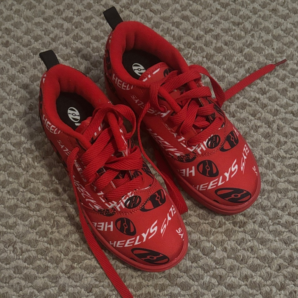 New red heely shoes ***WITHOUT WHEELS***